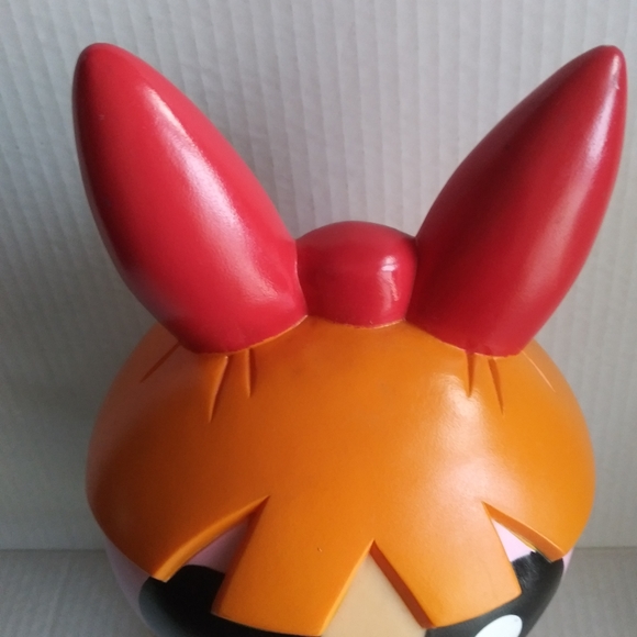Power Puff Girls Blossom Doll Cartoon Network 12” plastic head and plush body - Picture 12 of 16